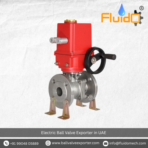 Electric Ball Valve Exporter in UAE