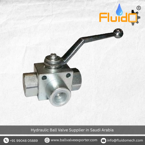 Hydraulic Ball Valve Supplier in Saudi Arabia